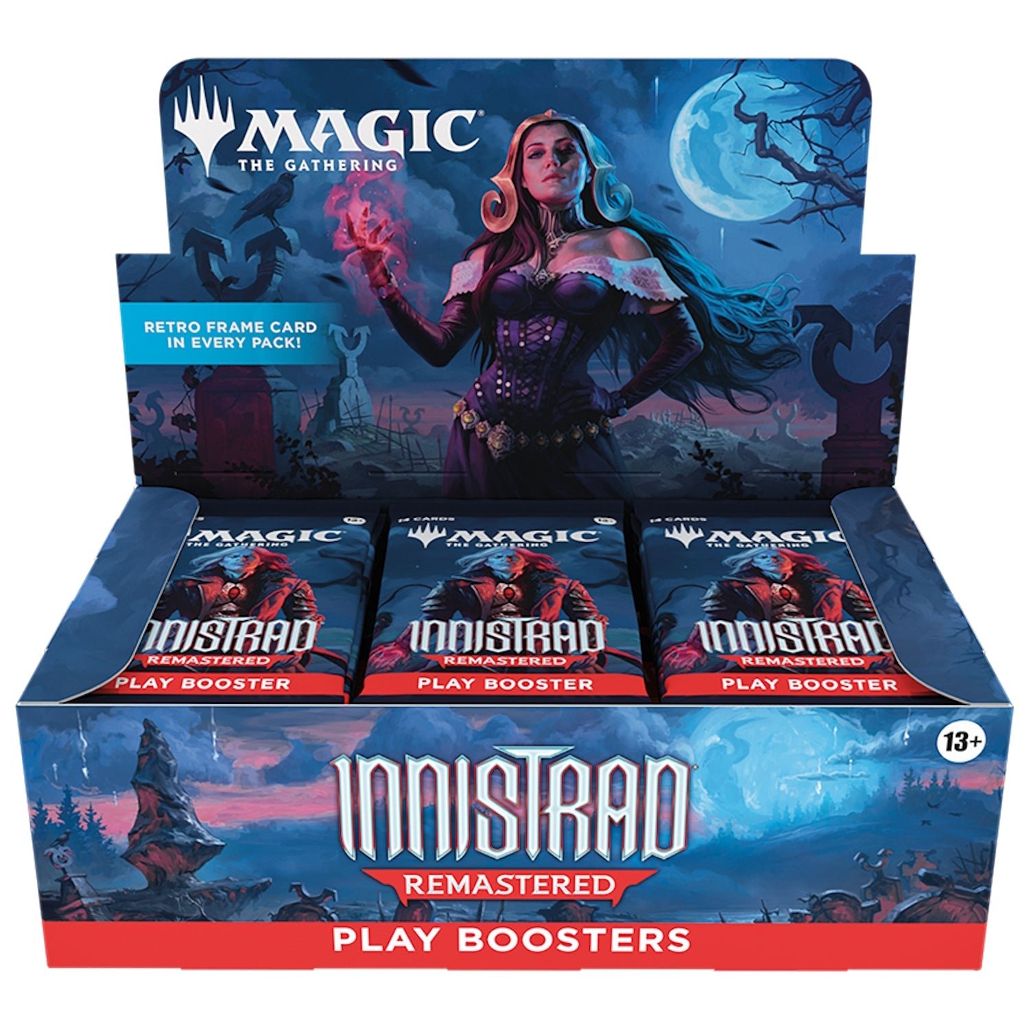 Magic: The Gathering MTG TCG: Innistrad Remastered Play Booster Box – 30 Packs
