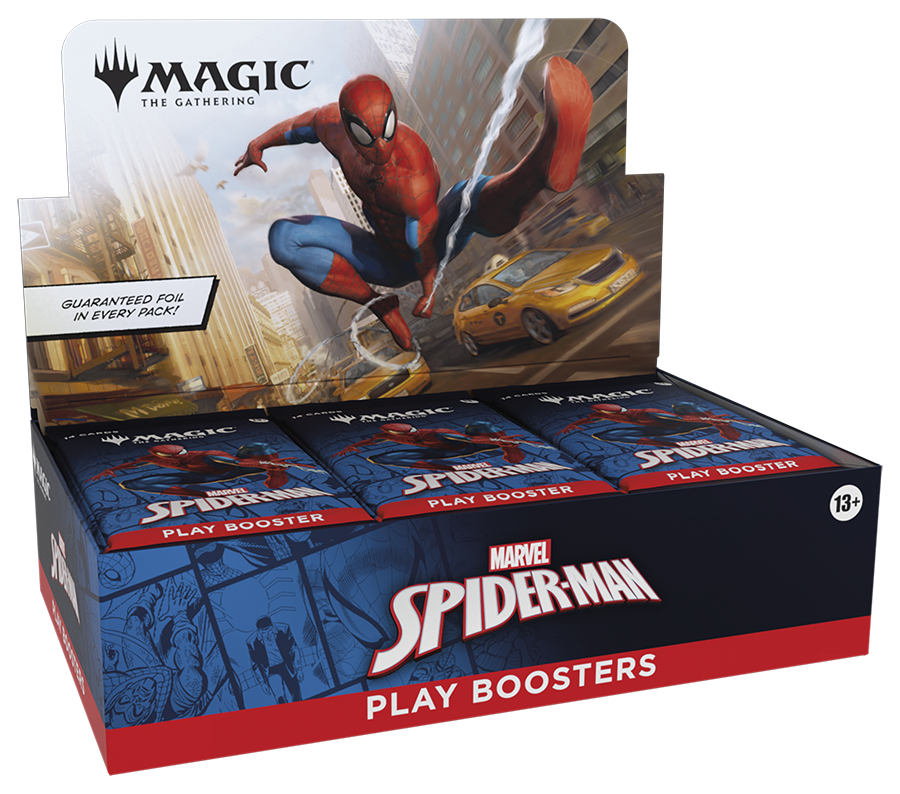 Magic: The Gathering TCG: Marvel’s Spider-Man Play Booster Box – 30 packs