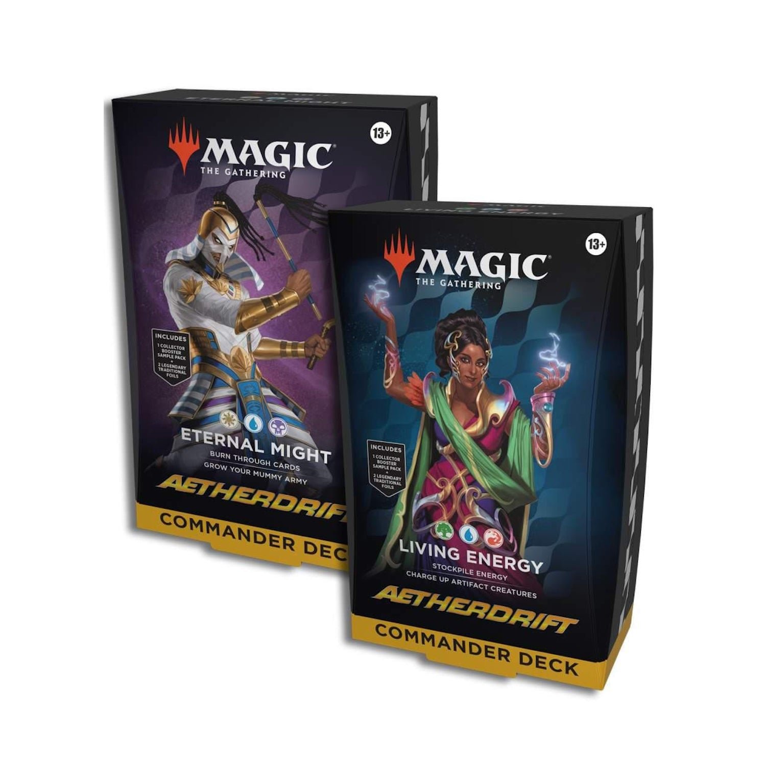 Magic: The Gathering MTG TCG: Aetherdrift Commander – Set of 2 decks