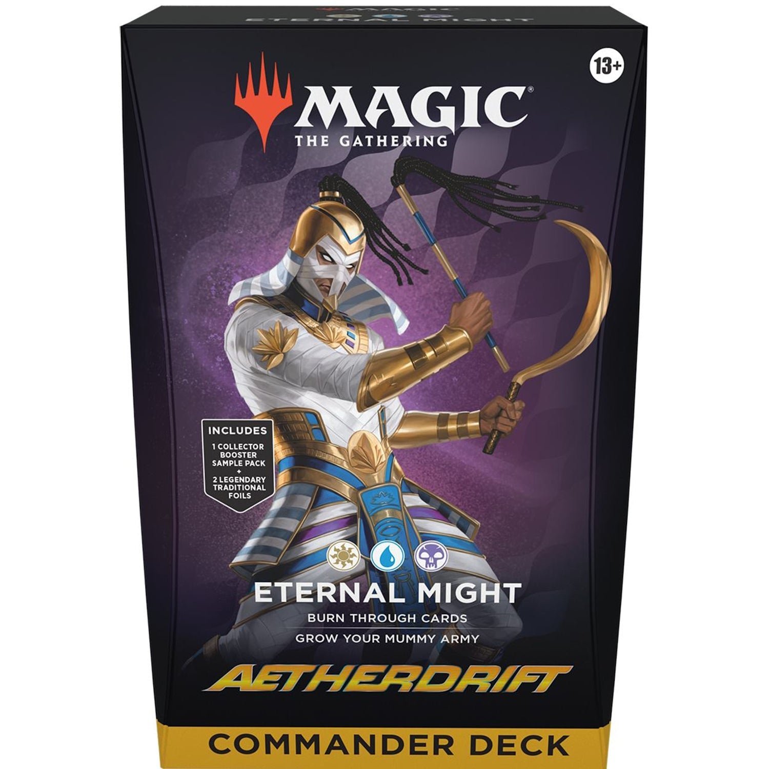 Magic: The Gathering MTG TCG: Aetherdrift Commander Deck – Eternal Might