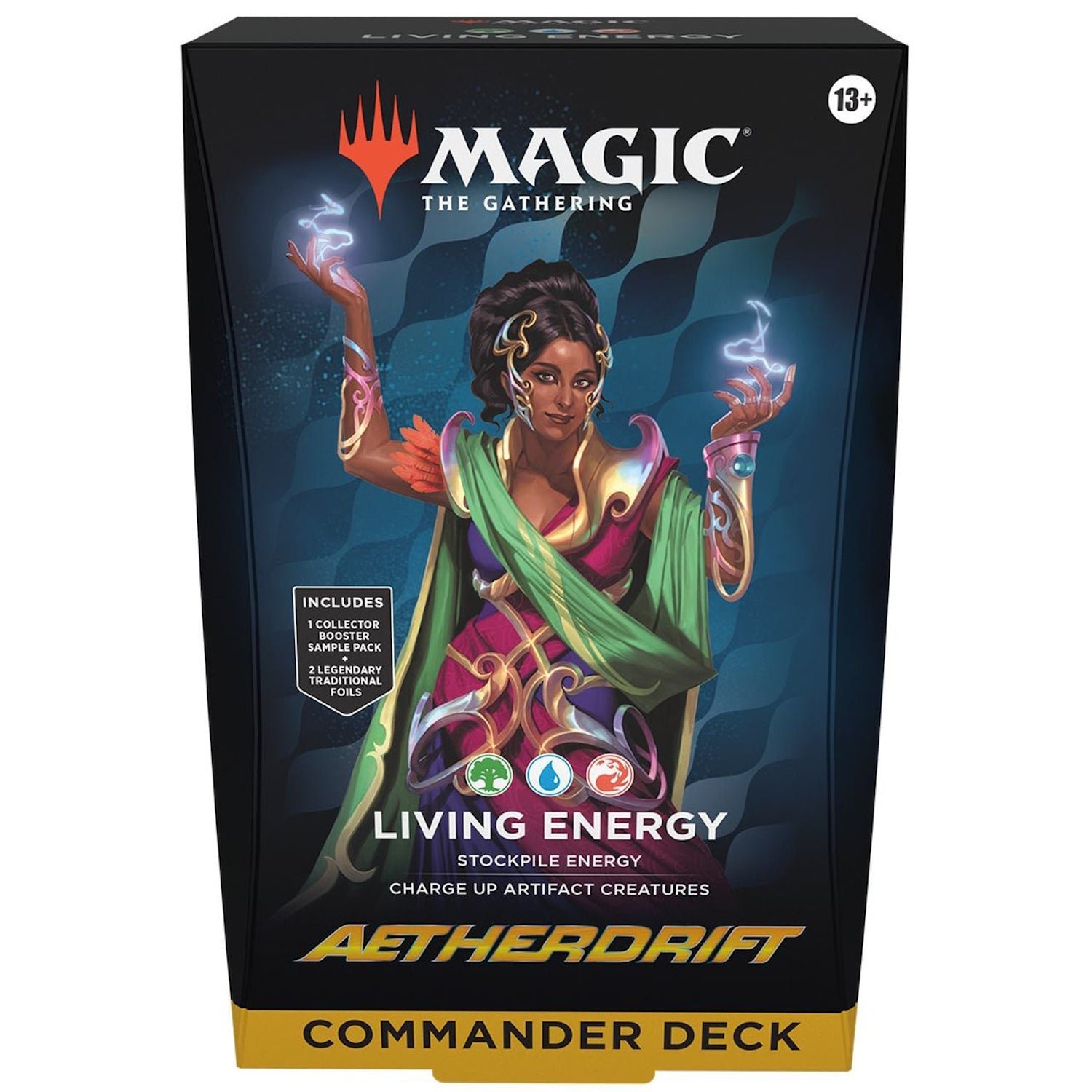 Magic: The Gathering MTG TCG: Aetherdrift Commander Deck – Living Energy