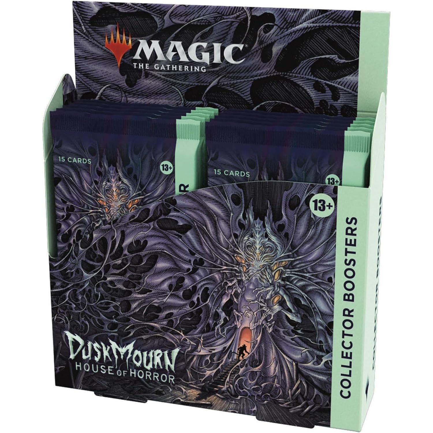 Magic: The Gathering TCG: Duskmourn: House of Horrors – Collector Booster Box – 12 Packs