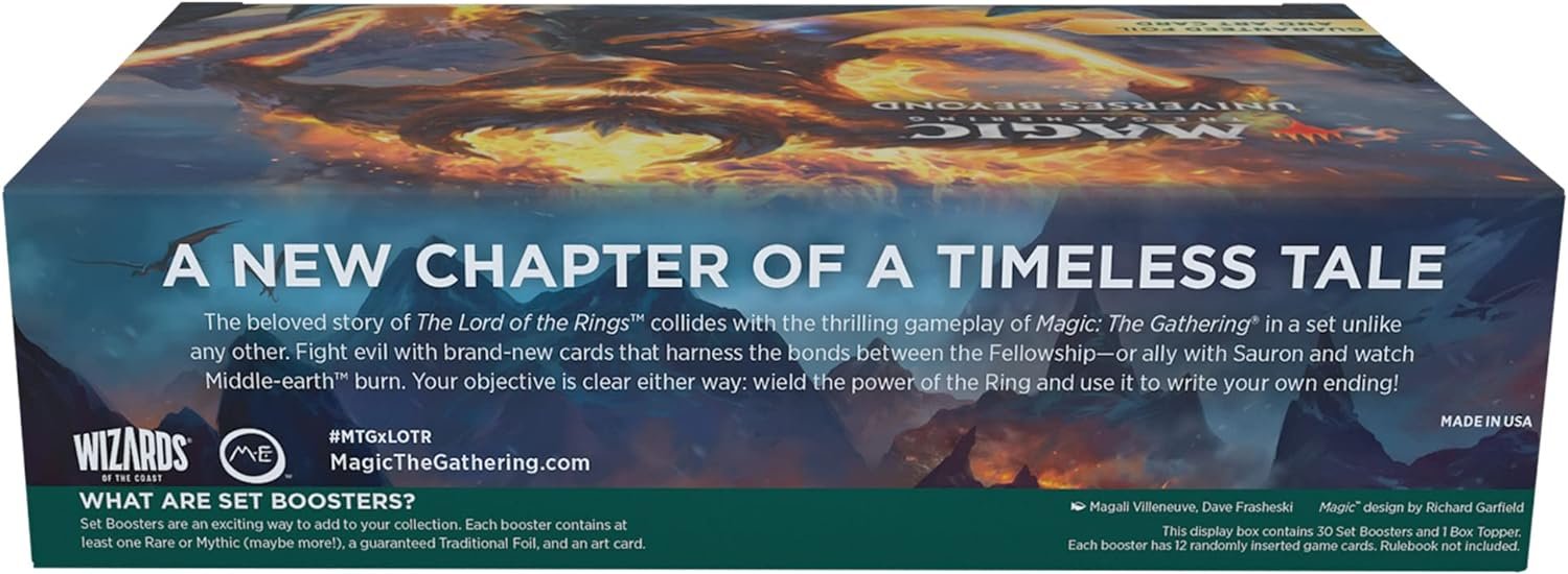 Magic: The Gathering TCG: The Lord of The Rings: Tales of Middle-Earth Set Booster Box - 30 Packs - Image 3