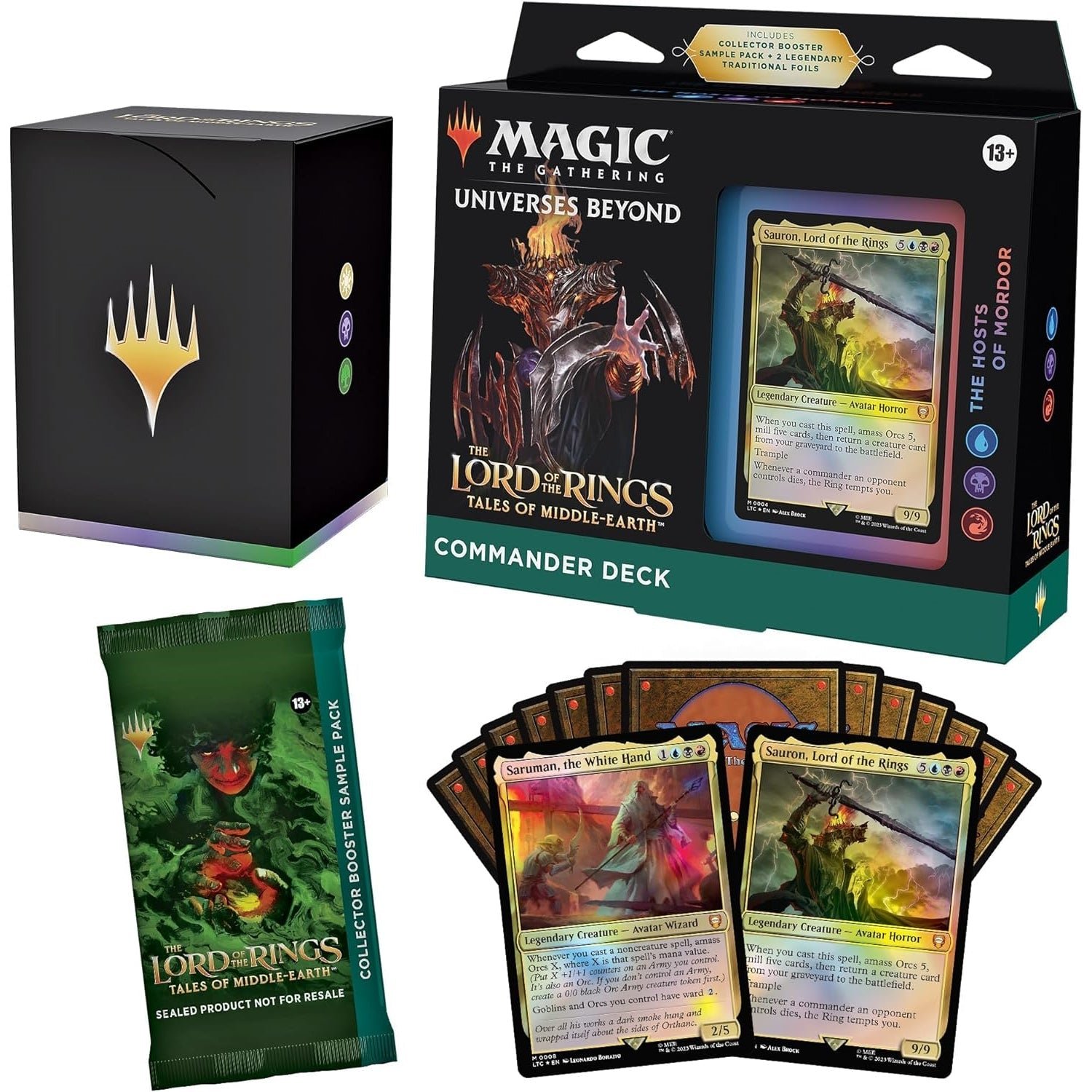 Magic: The Gathering MTG TCG: The Lord of the Rings Commander Deck – The Hosts of Mordor