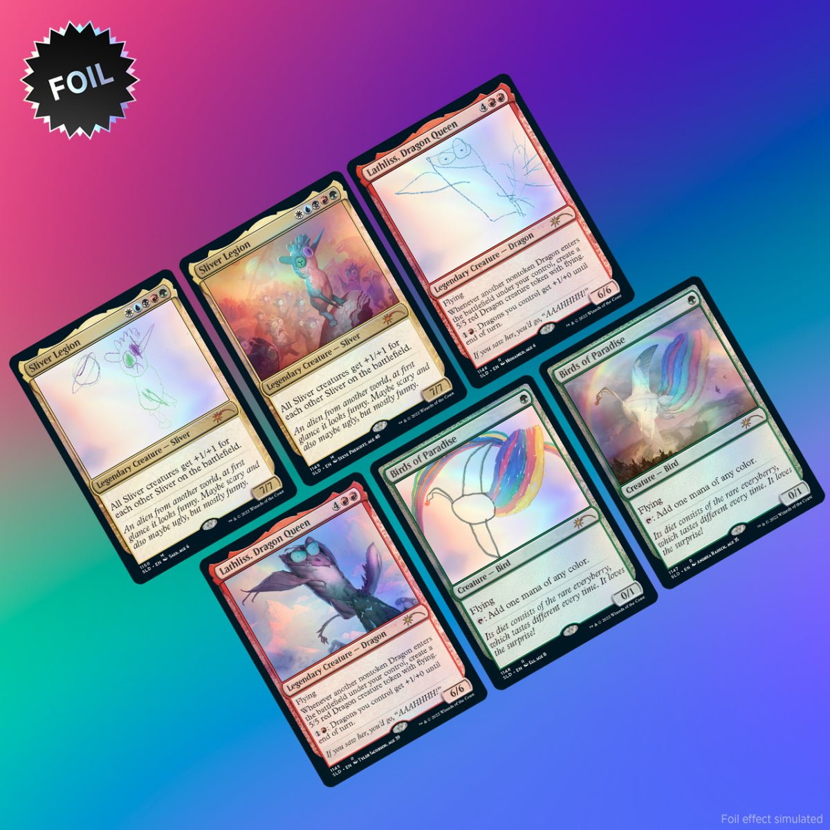 Magic: The Gathering TCG – Secret Lair Drop Series – Extra Life 2022 – Foil Edition
