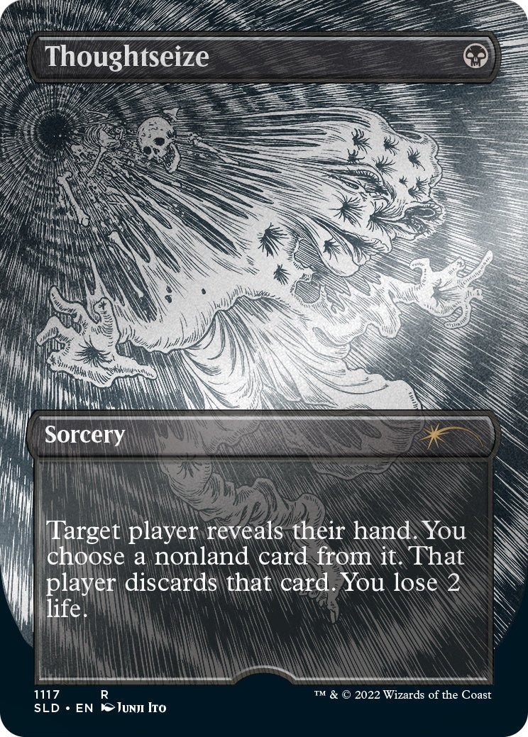 Magic: The Gathering TCG - Secret Lair Drop Series - Special Guest: Junji Ito (English) - Foil Etched Edition - Image 4