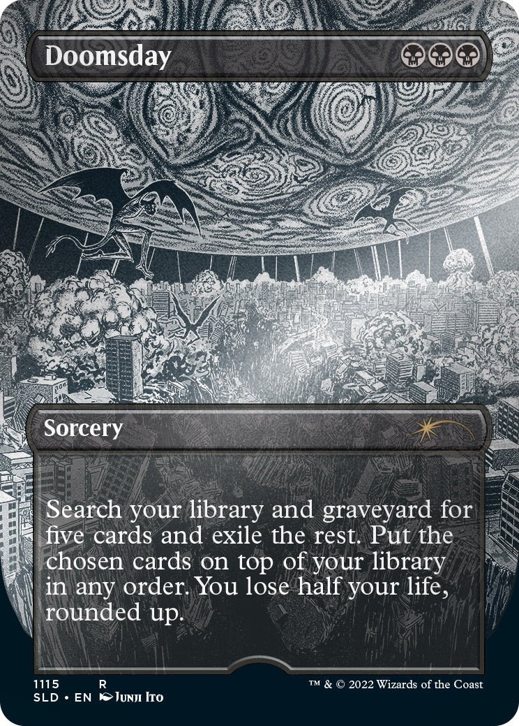 Magic: The Gathering TCG - Secret Lair Drop Series - Special Guest: Junji Ito (English) - Foil Etched Edition - Image 6