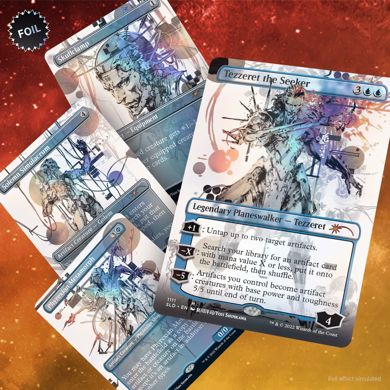 Magic: The Gathering TCG – Secret Lair Drop Series – Special Guest: Yoji Shinkawa (English) – Foil