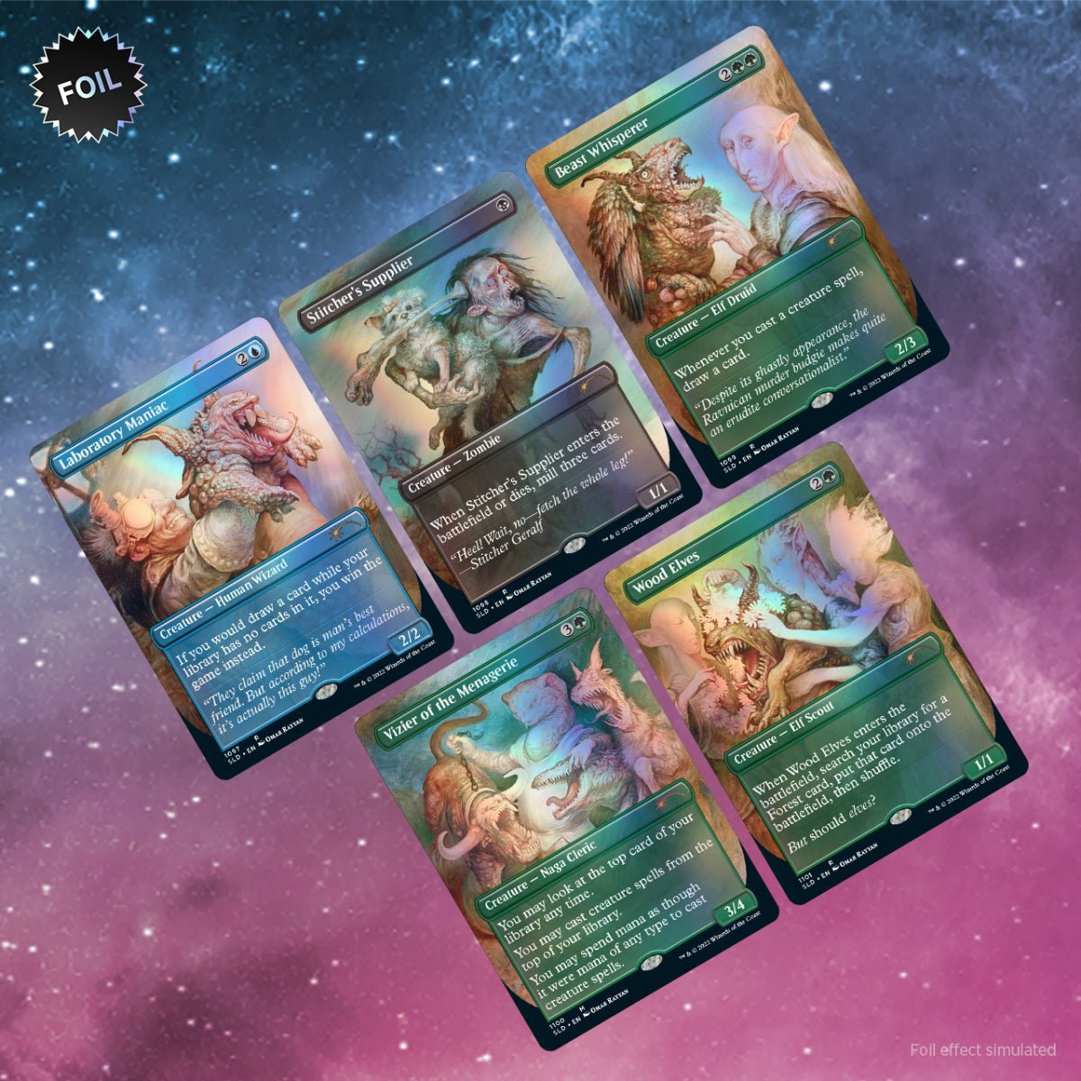 Magic: The Gathering TCG – Secret Lair Drop Series – The Weirdest Pets in the Multiverse – Foil