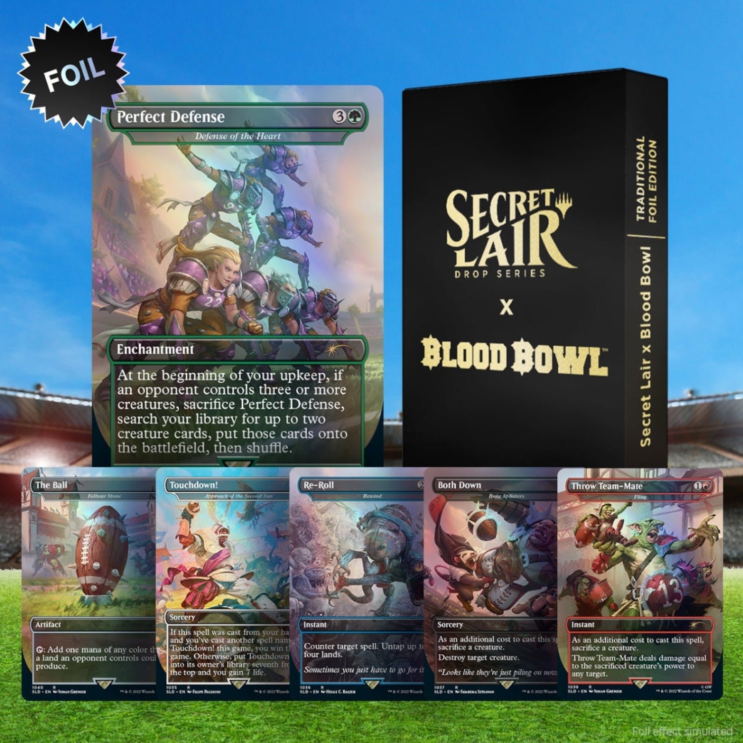 Magic: The Gathering TCG – Secret Lair x Blood Bowl – Foil