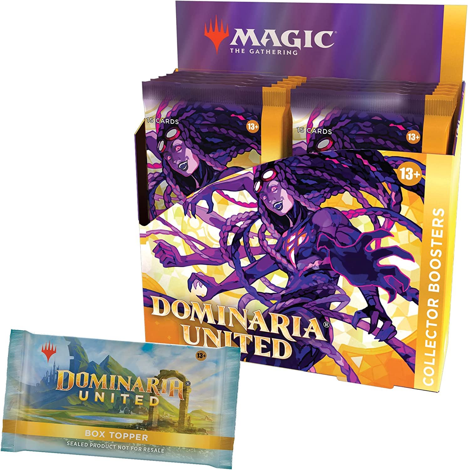 Magic: The Gathering TCG: Dominaria United Collector Booster Box - 12 Packs + Foil Box Topper - Image 3