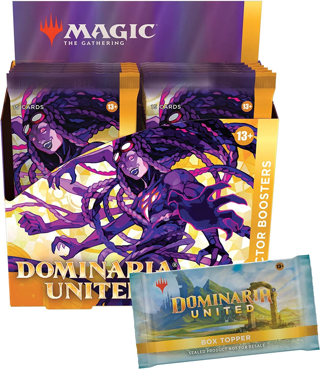 Magic: The Gathering TCG: Dominaria United Collector Booster Box - 12 Packs + Foil Box Topper - Image 2
