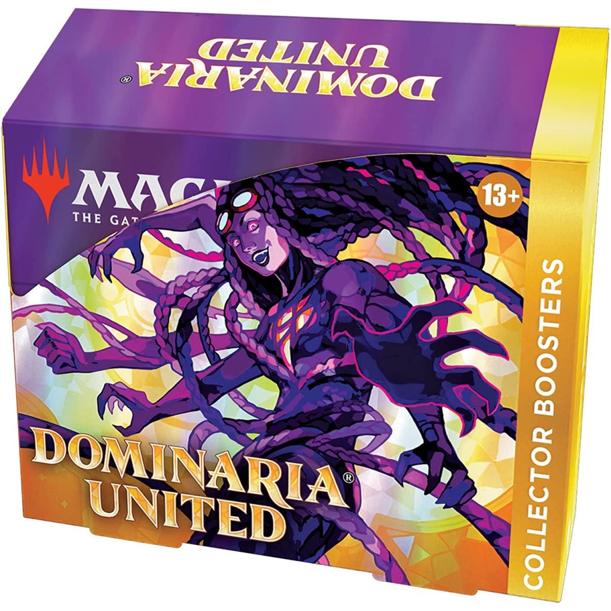 Magic: The Gathering TCG: Dominaria United Collector Booster Box – 12 Packs + Foil Box Topper