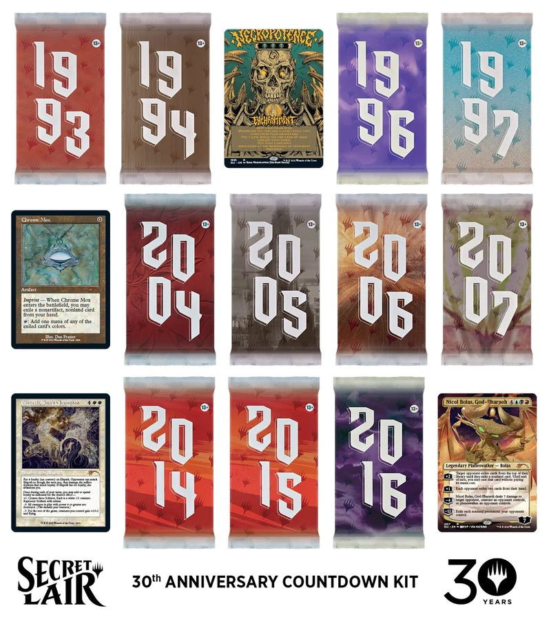 Magic: The Gathering TCG - Secret Lair Drop Series - 30th Anniversary Countdown Kit - Image 2