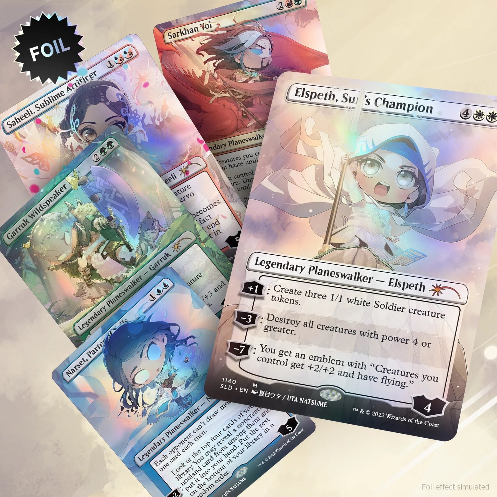 Magic: The Gathering TCG - Secret Lair Drop Series - Li'l'er Walkers - Foil Edition - Image 2