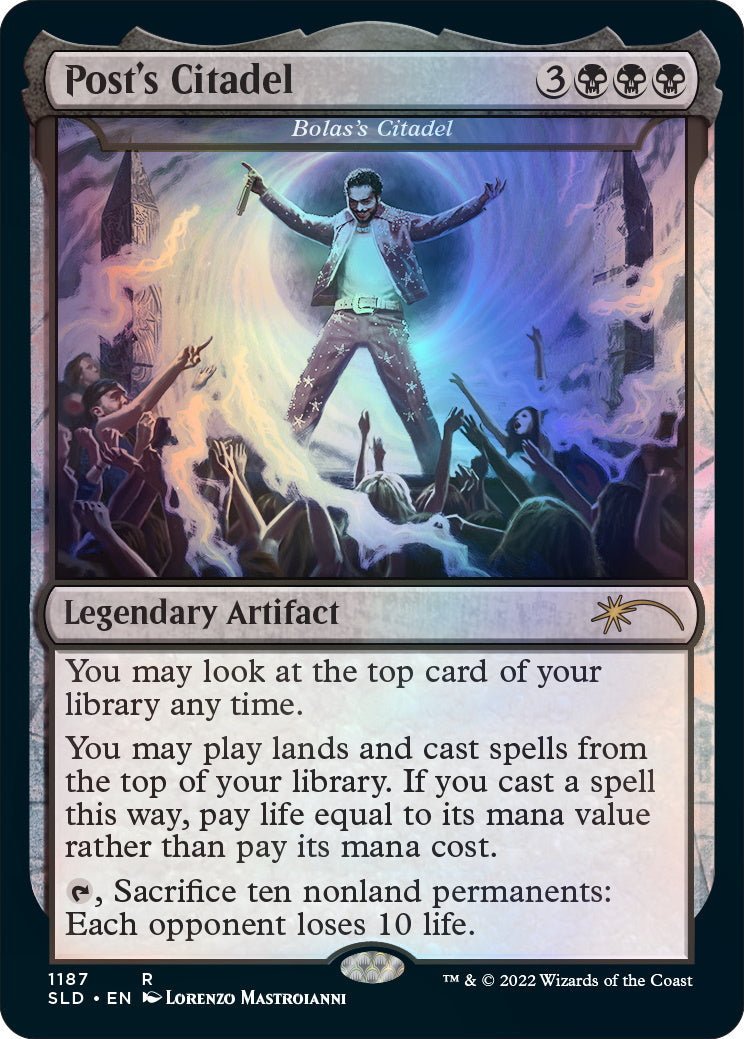 Magic: The Gathering TCG - Secret Lair x Post Malone: Backstage Pass - Foil - Image 4