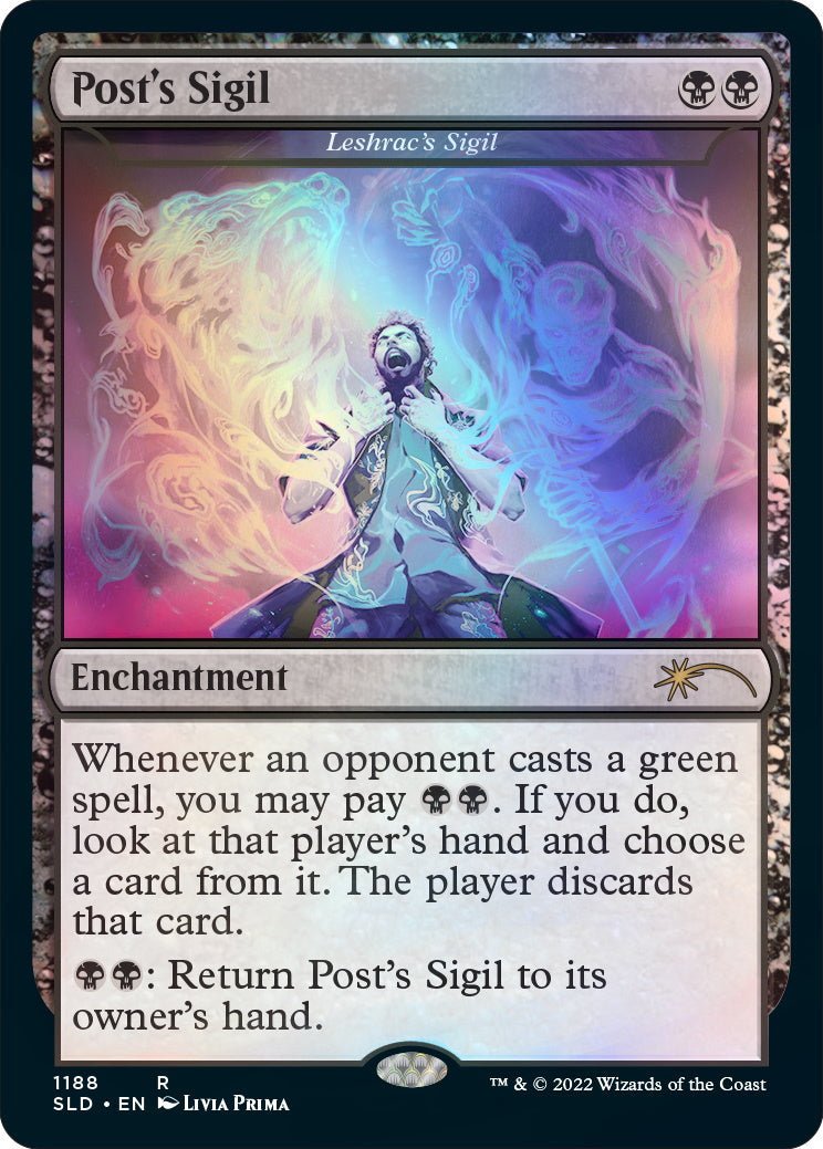 Magic: The Gathering TCG - Secret Lair x Post Malone: Backstage Pass - Foil - Image 5