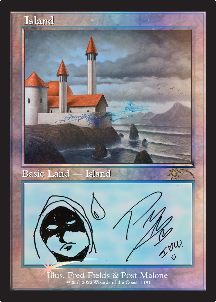 Magic: The Gathering TCG MTG - Secret Lair x Post Malone: The Lands - FOIL - Image 4