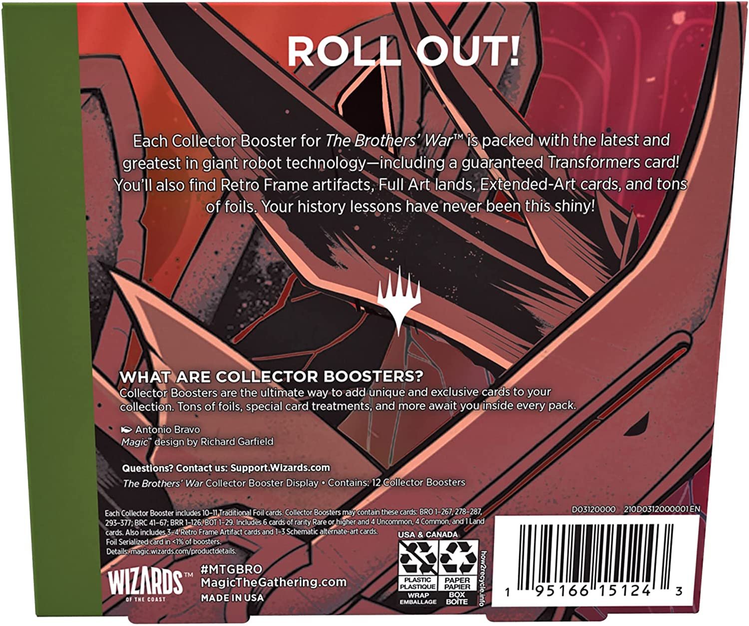 Magic: the Gathering TCG: The Brother's War Collector Booster Box - 12 Packs - Image 5