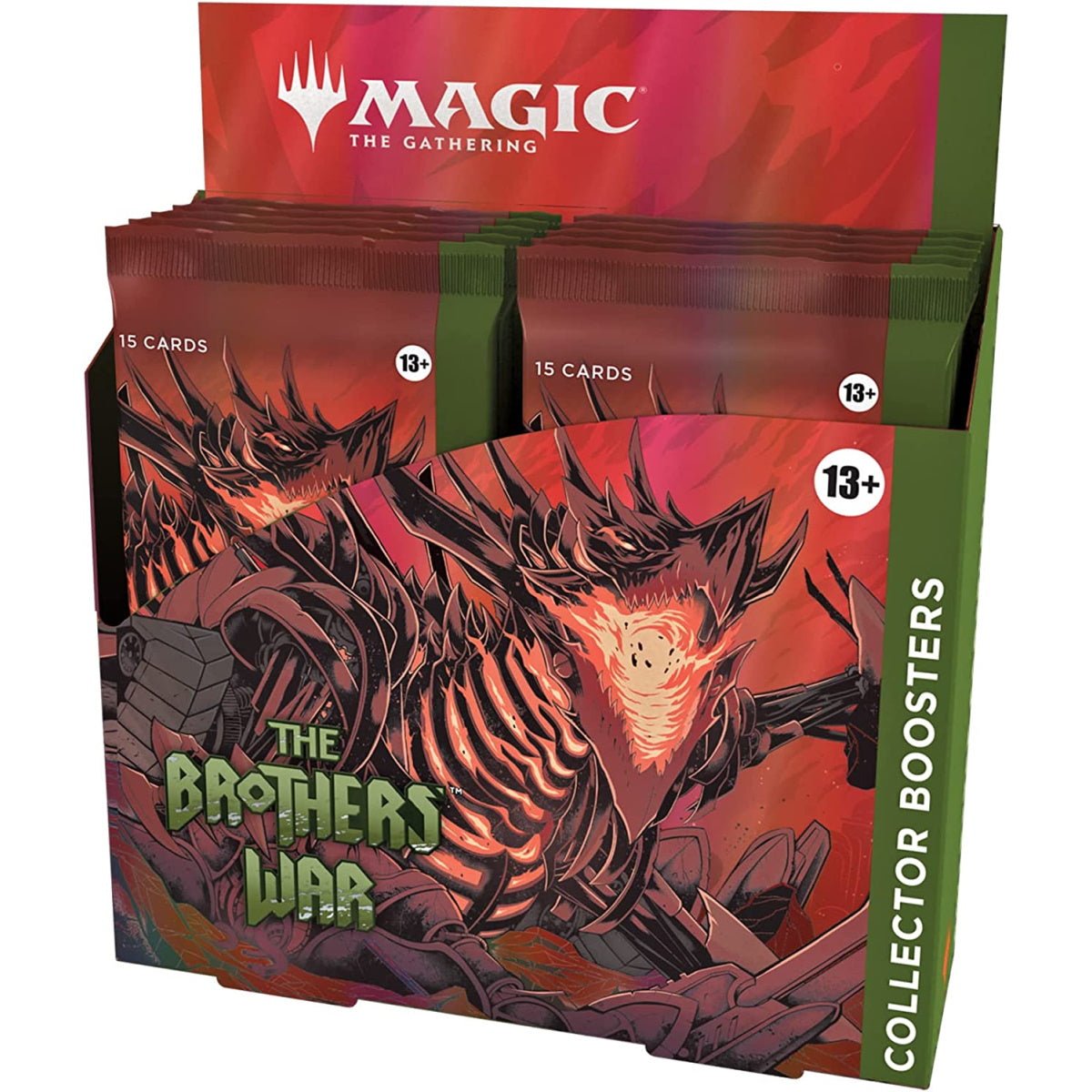 Magic: the Gathering TCG: The Brother’s War Collector Booster Box – 12 Packs
