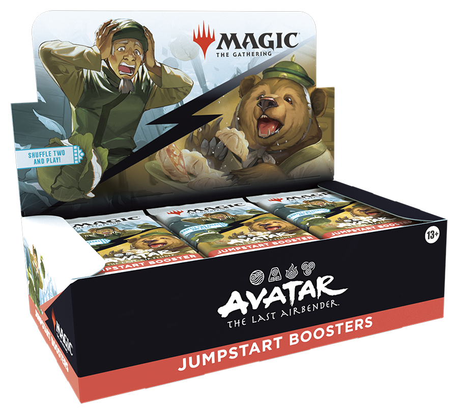 Magic: The Gathering TCG: Avatar The Last Airbender Jumpstart Booster Box – 24 packs
