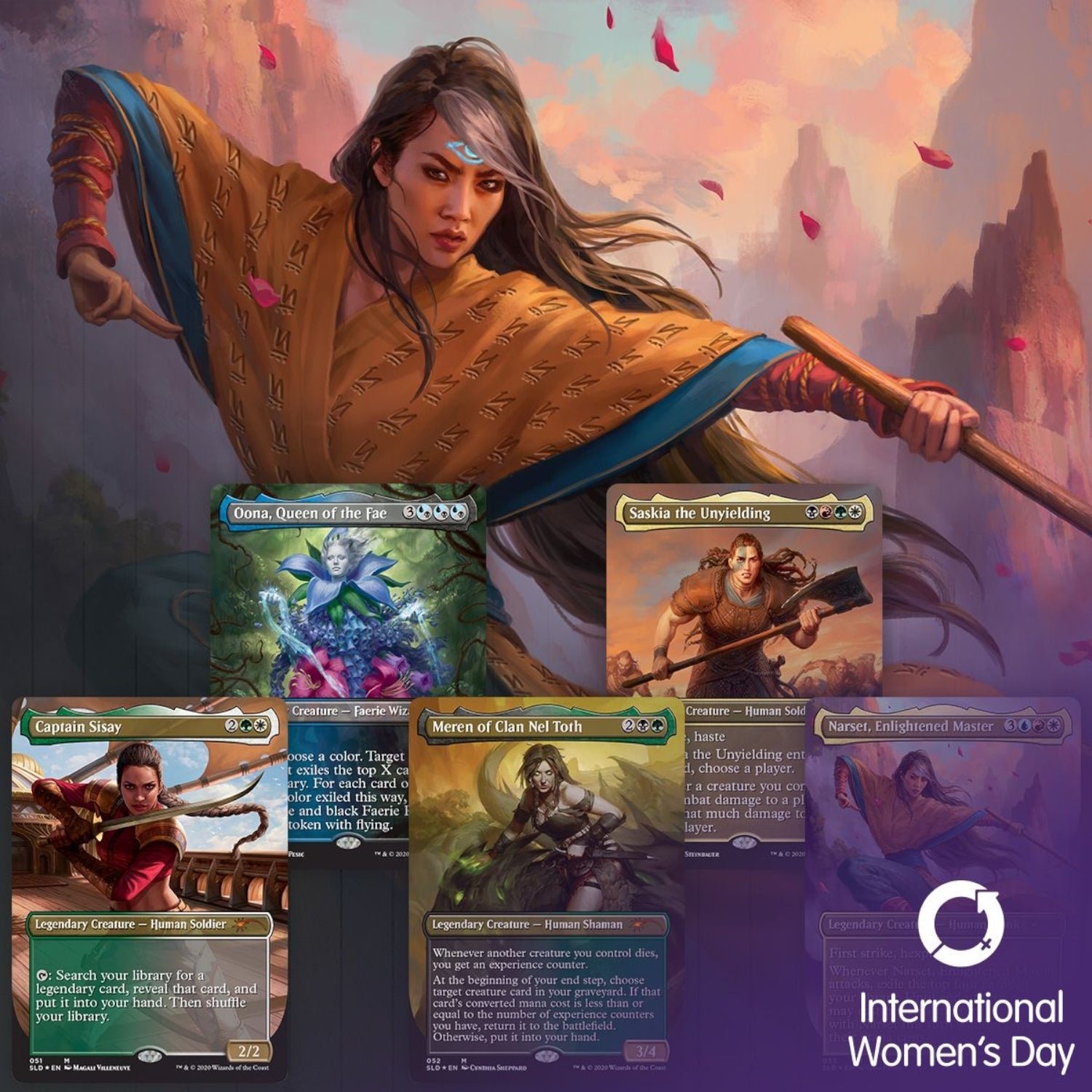 Magic: The Gathering TCG – Secret Lair – International Women’s Day 2020 – Foil Edition