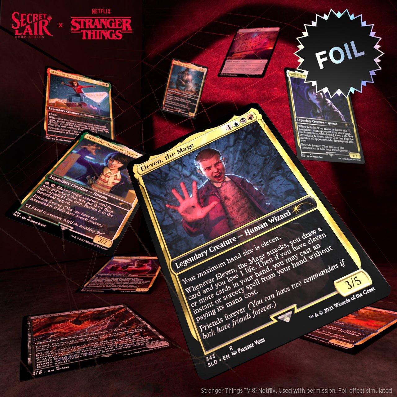 Magic: The Gathering TCG - Secret Lair Drop Series - Stranger Things - Foil Edition - Image 3