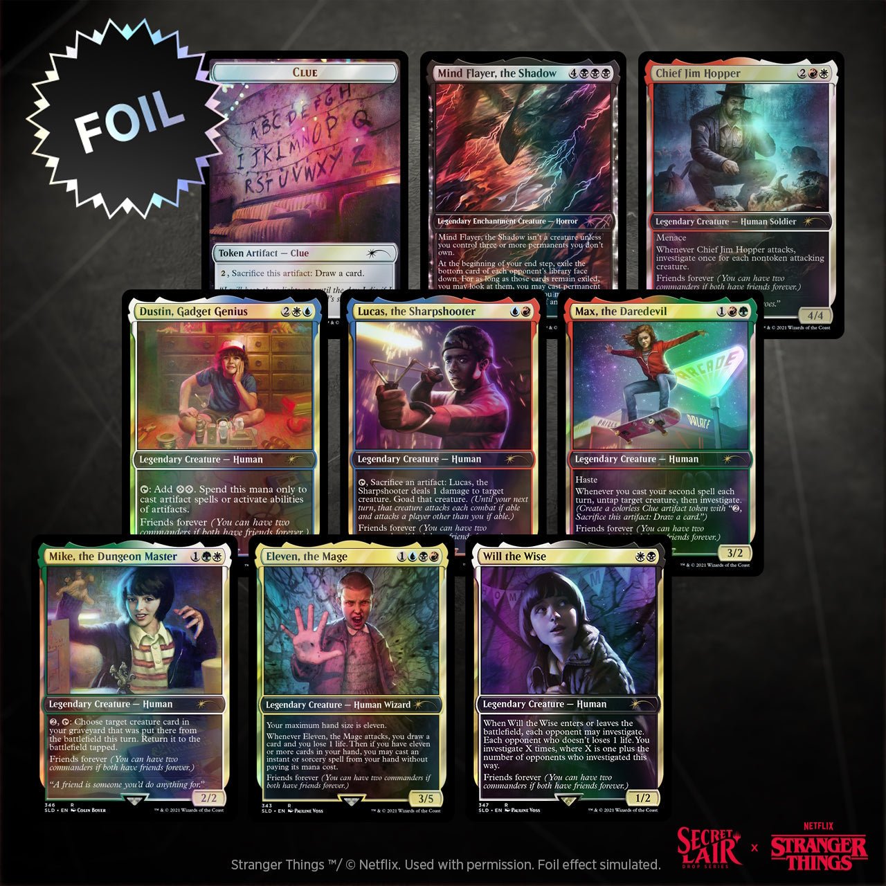 Magic: The Gathering TCG - Secret Lair Drop Series - Stranger Things - Foil Edition - Image 2