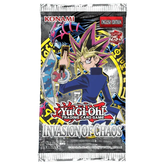 Yu-Gi-Oh! – 25th Anniversary – Invasion of Chaos Booster Pack