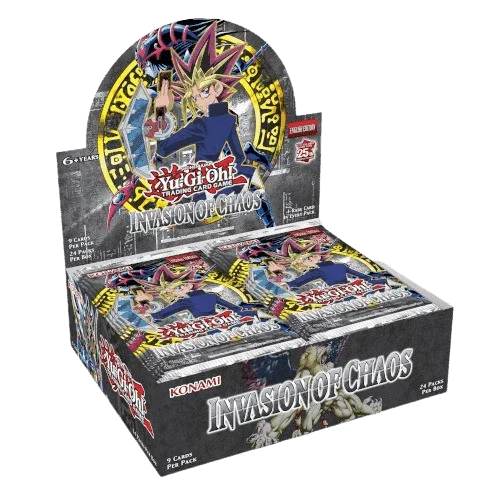 Yu-Gi-Oh! – 25th Anniversary – Invasion of Chaos – Display Case (12x Booster Boxes)