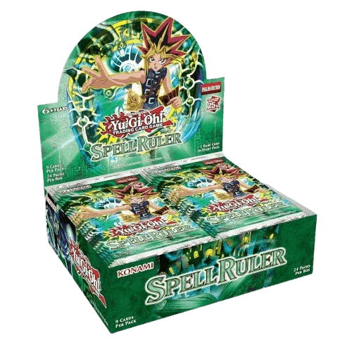Yu-Gi-Oh! – 25th Anniversary – Spell Ruler – Display Case (12x Booster Boxes)