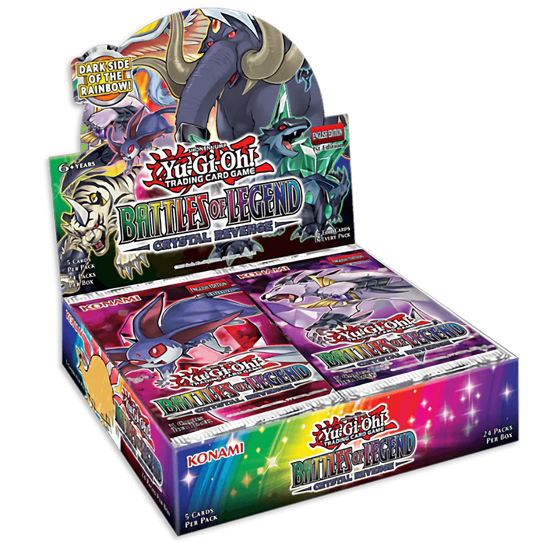Yu-Gi-Oh! – Battles of Legend: Crystal Revenge – Booster Box (24x Packs)