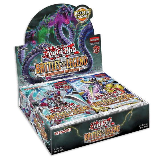 Yu-Gi-Oh! – Battles of Legend: Monstrous Revenge – Booster Box (24x Packs)