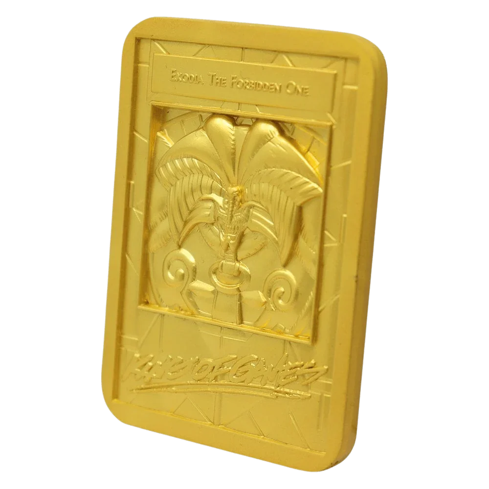 Yu-Gi-Oh! - Exodia the Forbidden One - 24k Gold Plated Ingot Set (Limited Edition) - Image 7