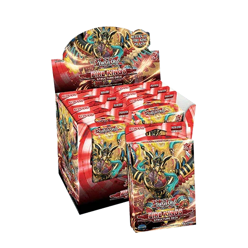 Yu-Gi-Oh! – Fire Kings – Structure Deck Revamped Display Case (8x Decks)