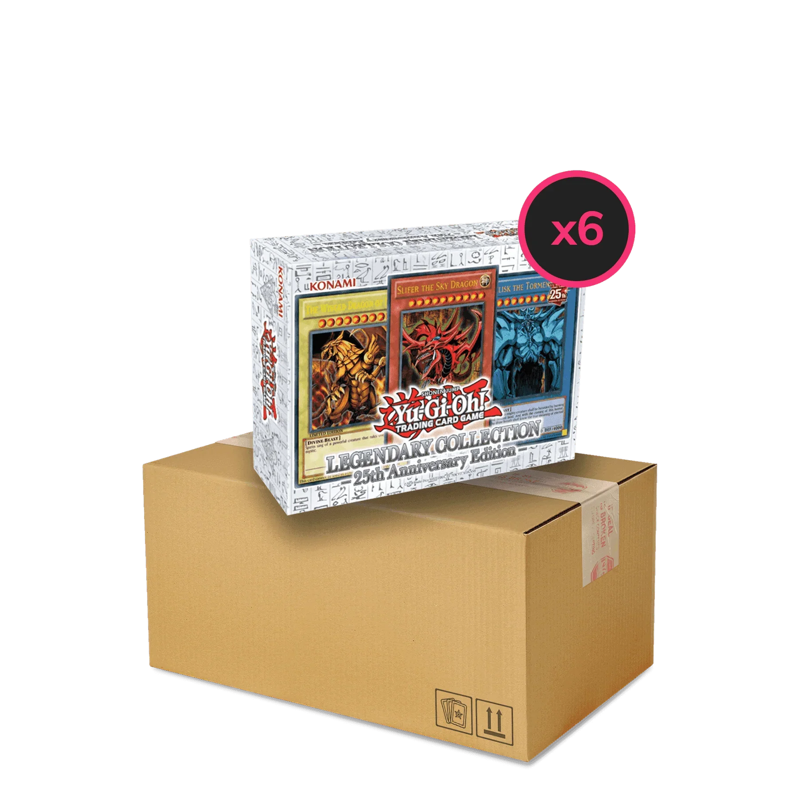 Yu-Gi-Oh! – Legendary Collection: 25th Anniversary Edition – Display Case (6x Collection Boxes)