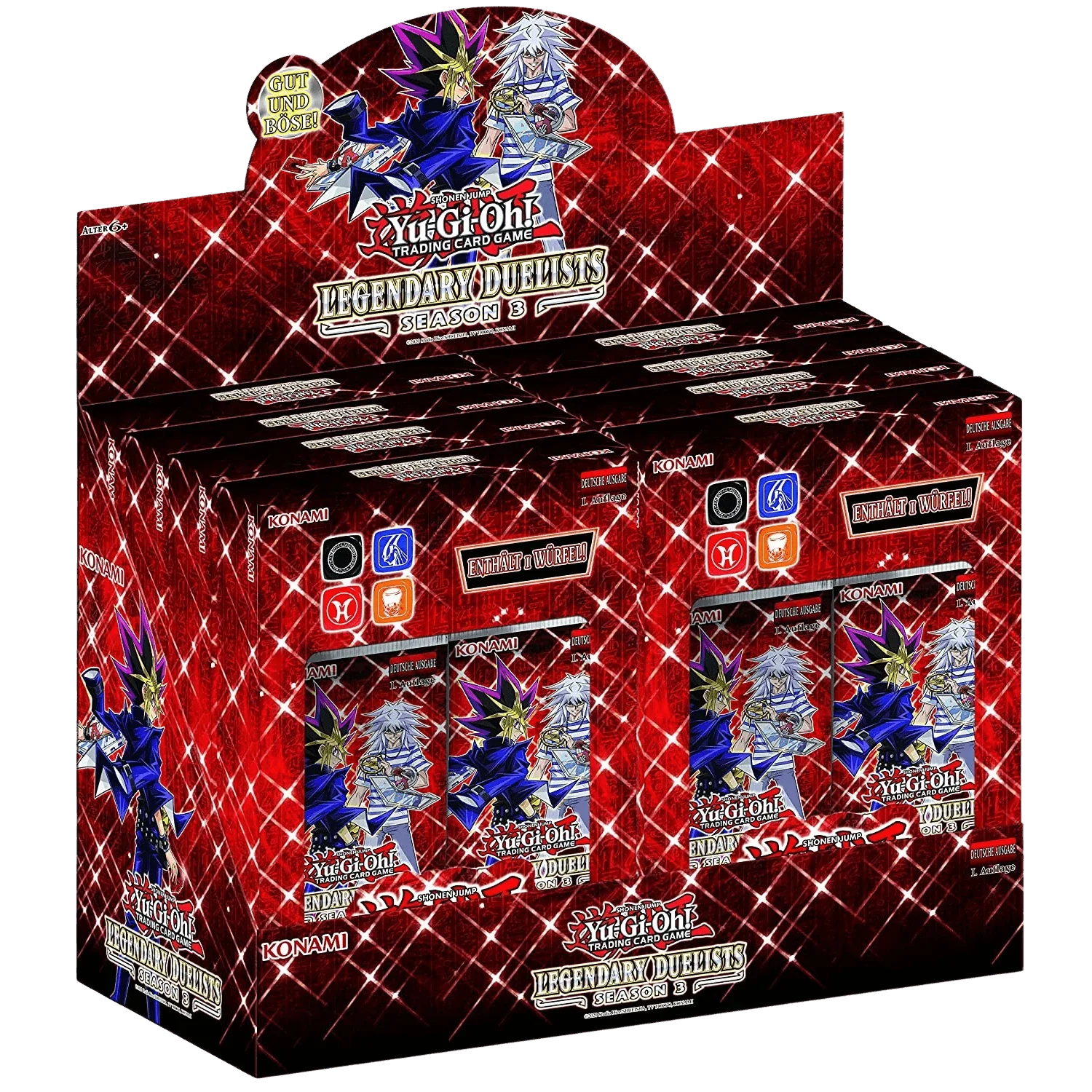 Yu-Gi-Oh! – Legendary Duelist: Season 3 – Display Case (8x Booster Boxes)