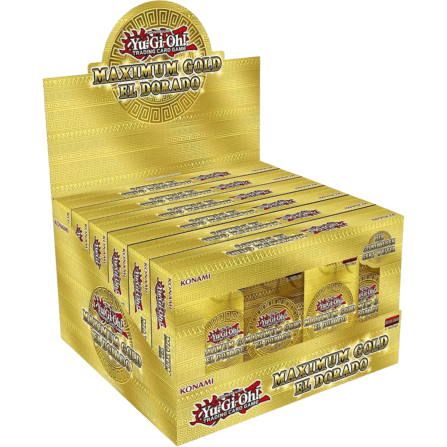 Yu-Gi-Oh! – Maximum Gold El Dorado – Display Case (6x Collection Boxes) (Unlimited Reprint)