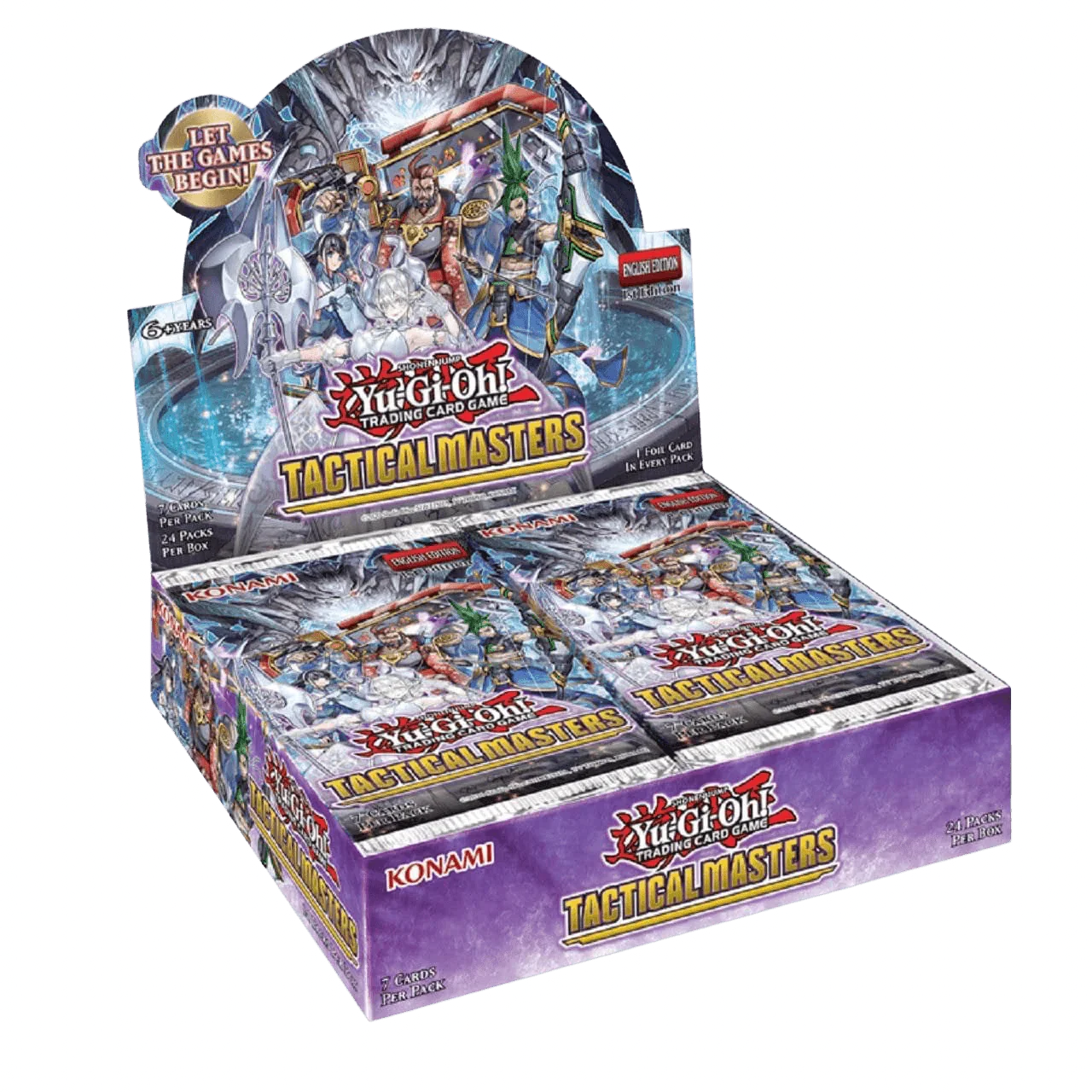 Yu-Gi-Oh! – Tactical Masters – Display Case (12x Booster Boxes)