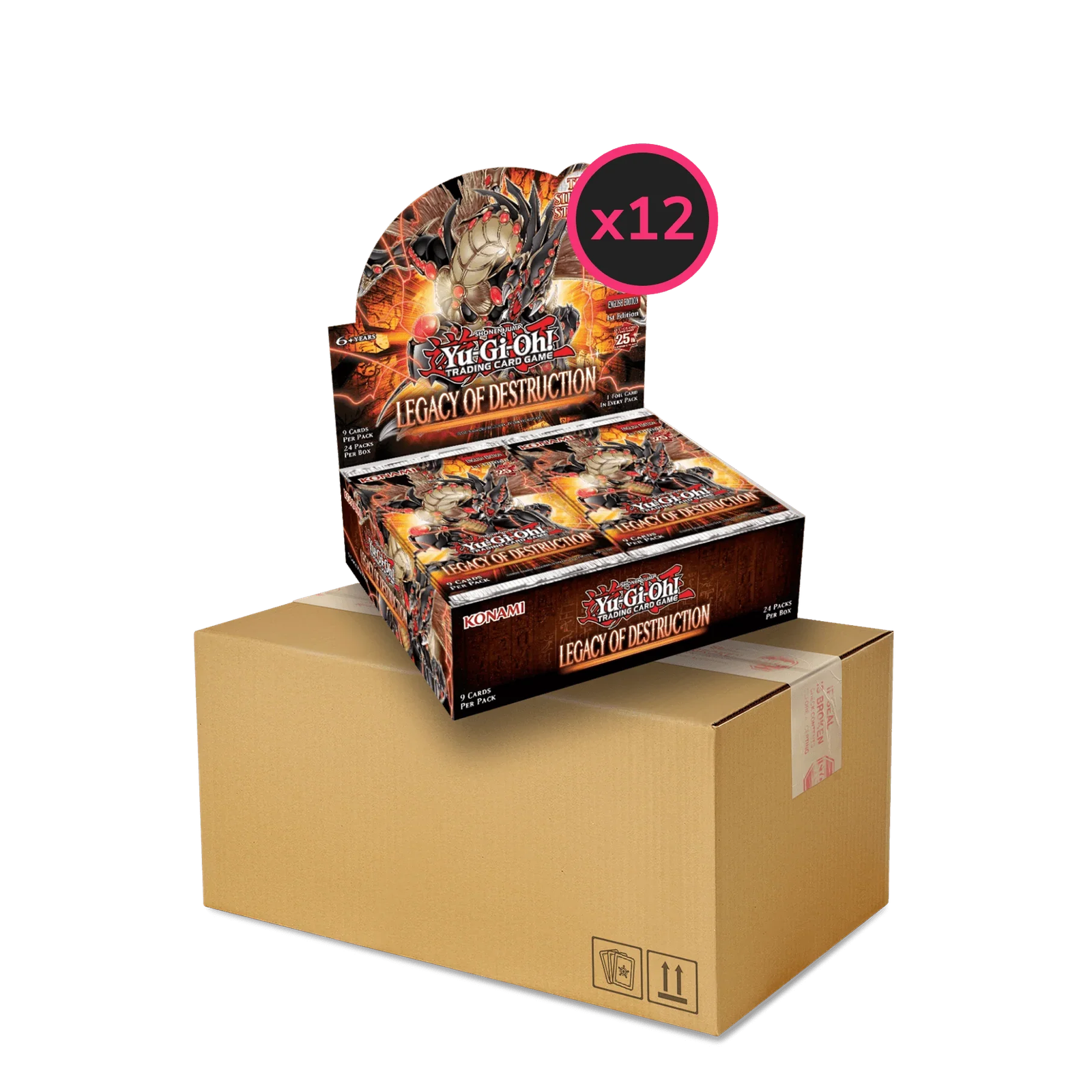 Yu-Gi-Oh! – Legacy Of Destruction – Display Case (12x Booster Boxes)