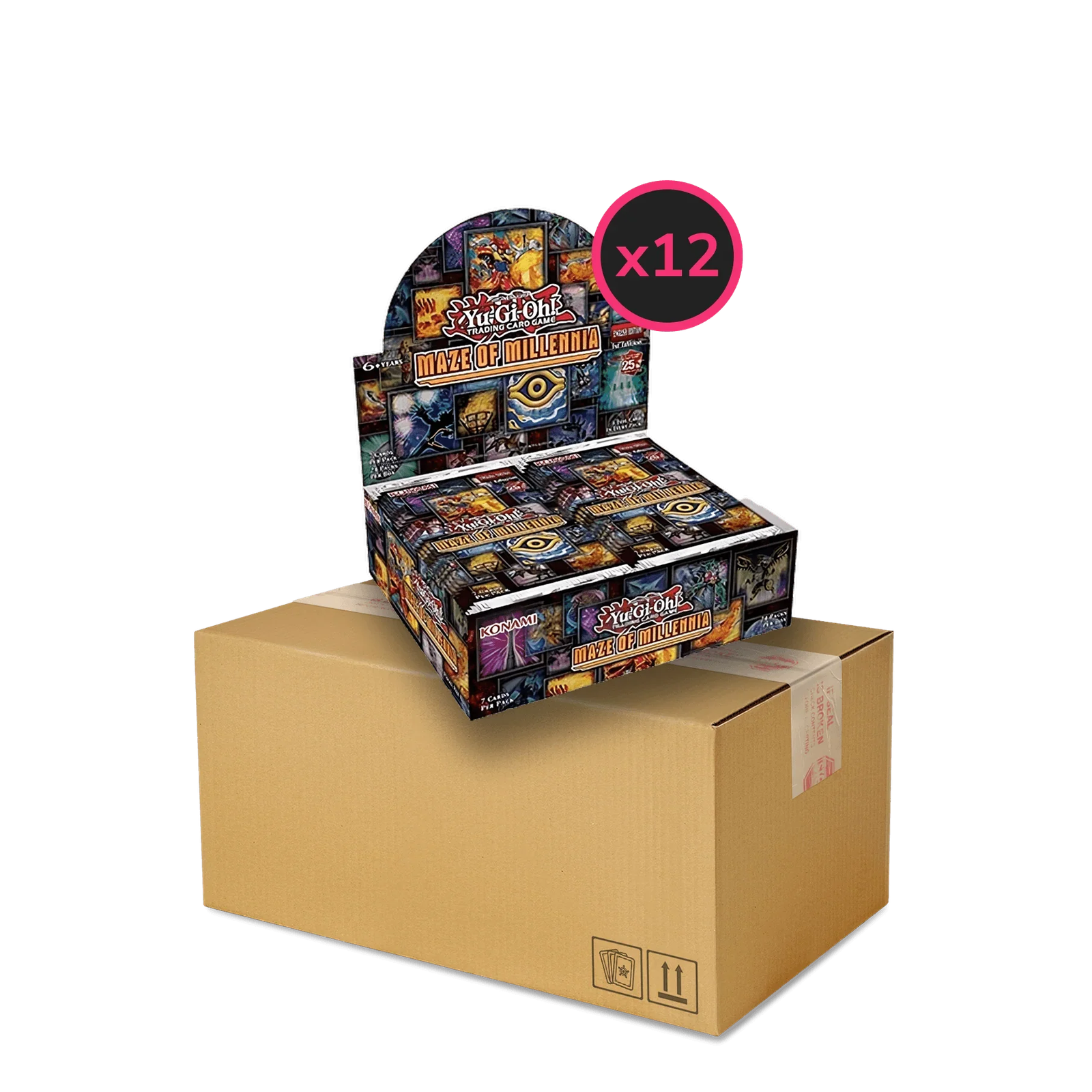 Yu-Gi-Oh! – Maze of Millennia – Display Case (12x Booster Boxes)