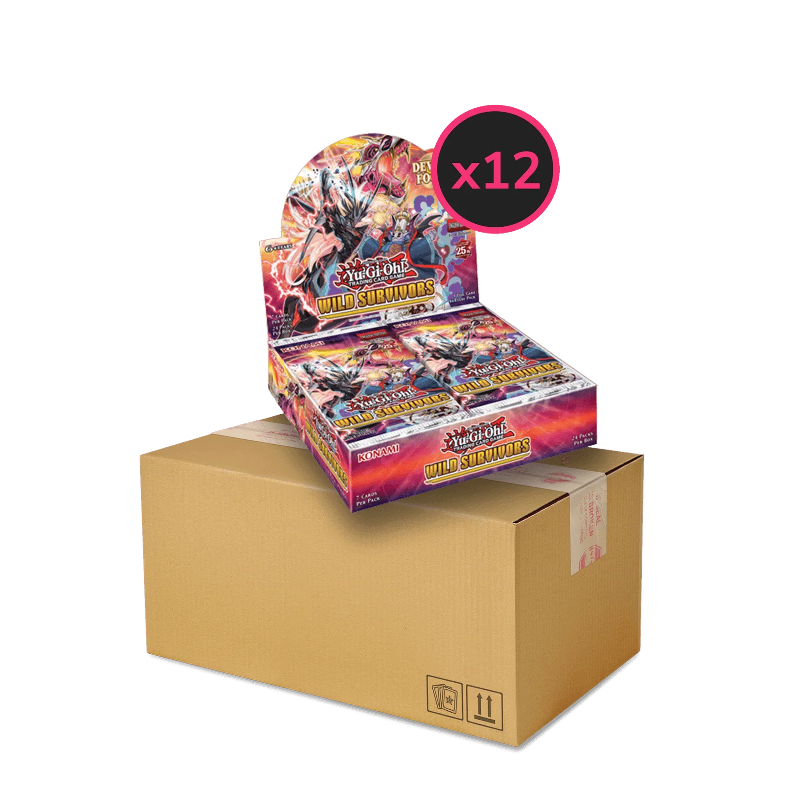 Yu-Gi-Oh! – Wild Survivors – Display Case (12x Booster Boxes)