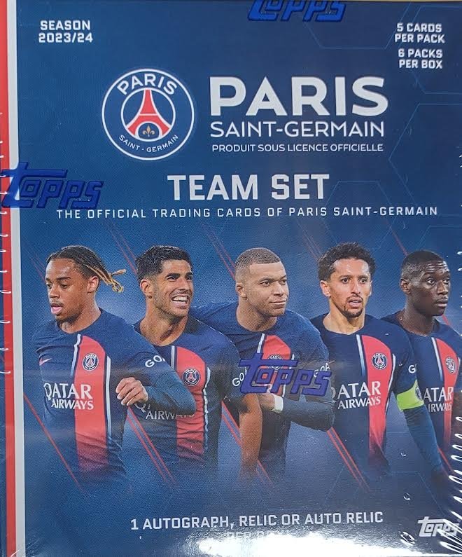 2023/24 Topps Paris Saint-Germain PSG Team Set Soccer - Image 2