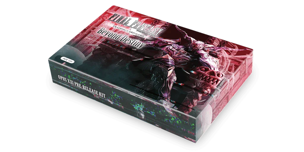 Final Fantasy TCG – Opus XXI (21) – Beyond Destiny – Pre-Release Kit
