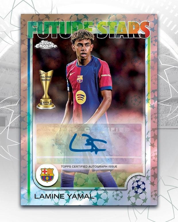 2024/25 Topps Chrome Logofractor UEFA Club Competitions Soccer (London Store Exclusive) - Image 6