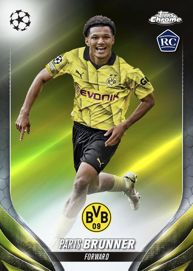 2023/24 Topps Chrome UEFA Club Competitions Soccer Hobby - Image 24