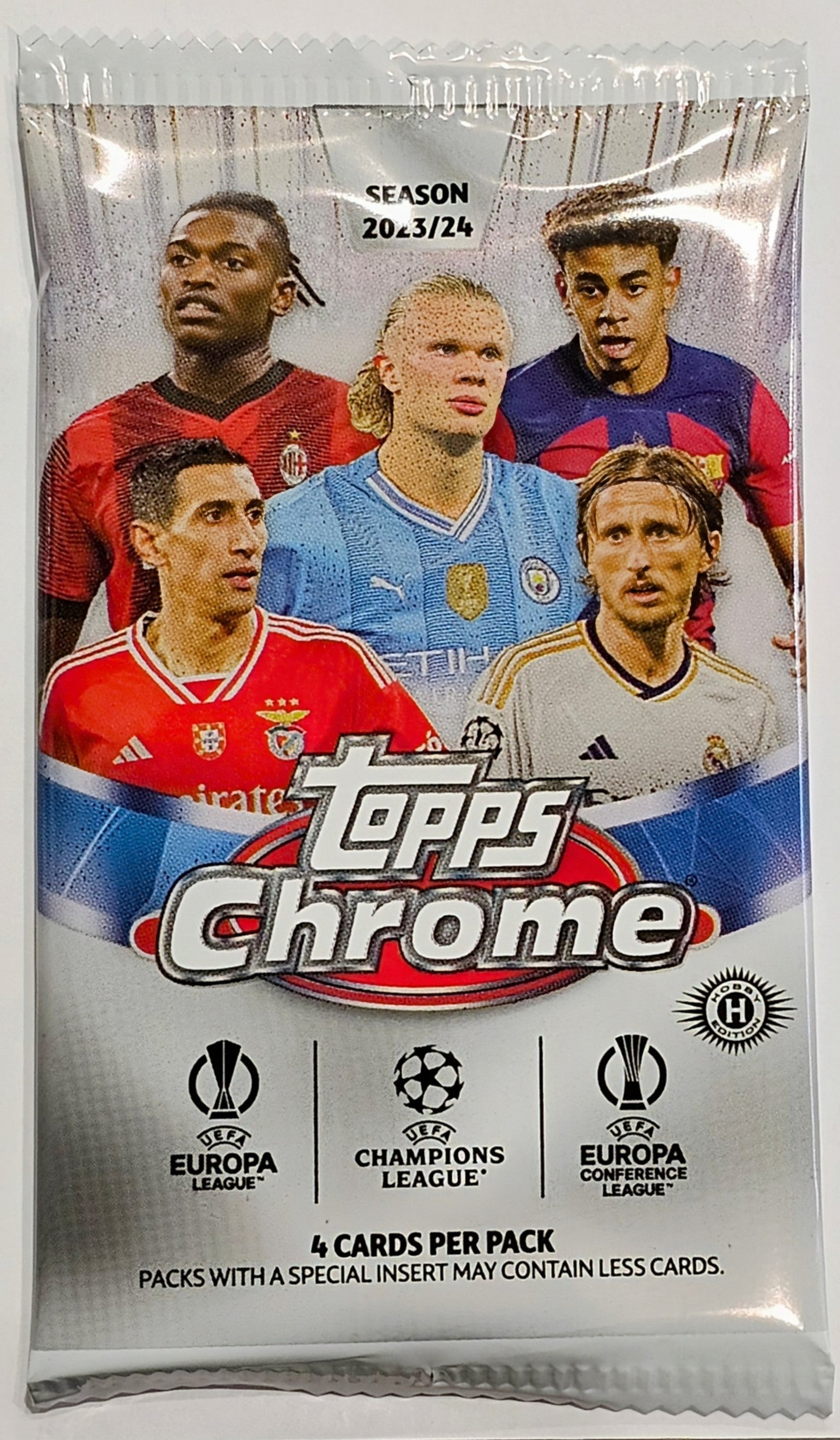 2023/24 Topps Chrome UEFA Club Competitions Soccer Hobby - Image 3