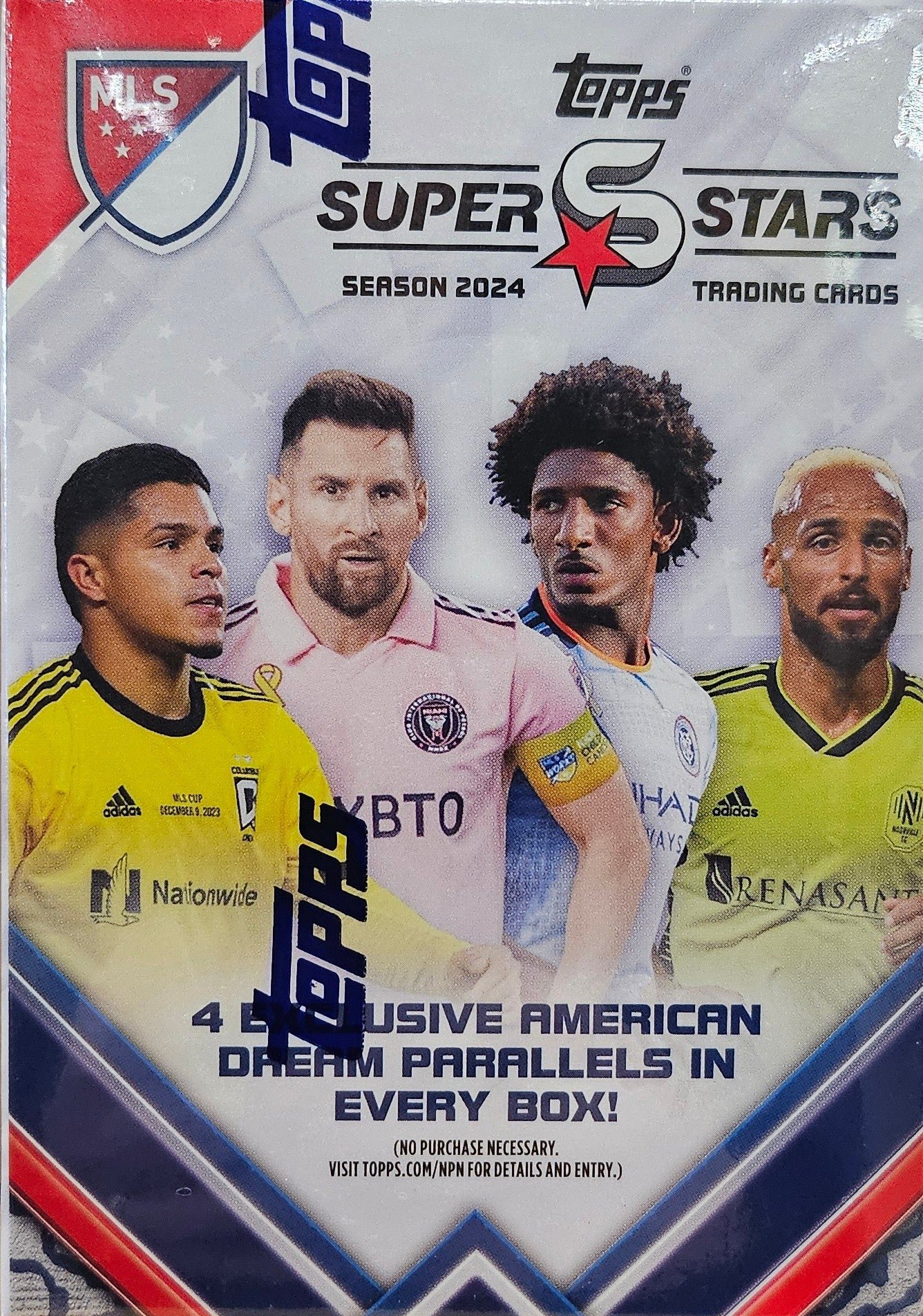 2024 Topps Superstars MLS Major League Soccer 9-Pack Blaster - Image 2