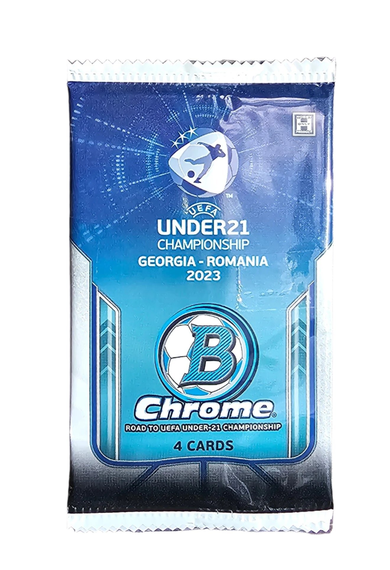 10x FREE – ’22 Bowman Chrome Road to UEFA Under-21 Euro Soccer LITE Pack