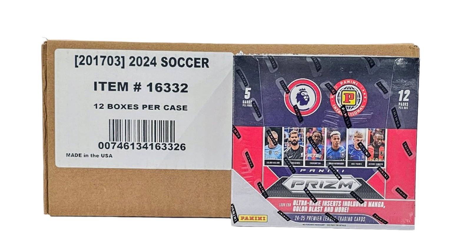 2024/25 Panini Prizm Premier League EPL Soccer International Hobby